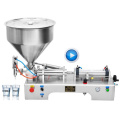 semi automatic cream oil honey juice liquid water bottle filling machine